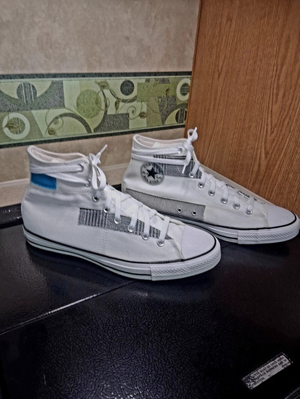Converse Chuck Taylor All Star Hi Hacked Fashion White/Sail Blue - Mens 12 / W14